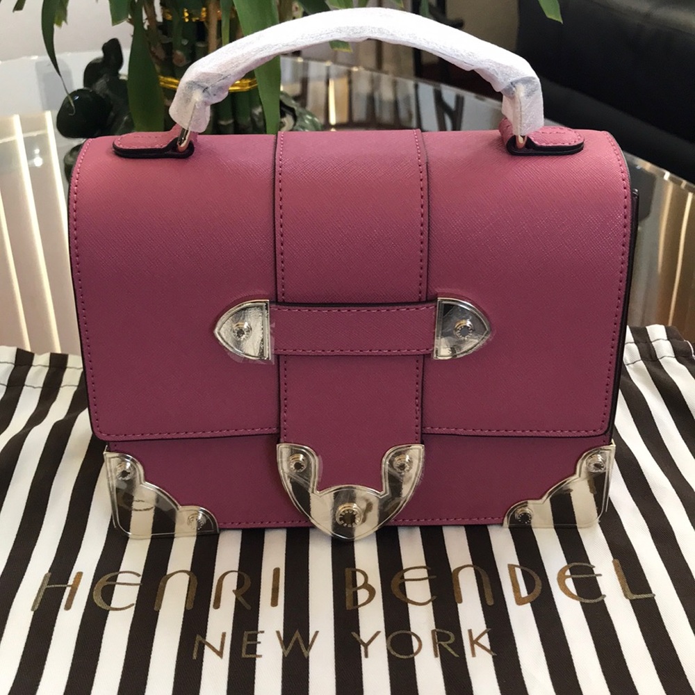 Henri Bendel West 57th Trunk Crossbody - Picture 1 of 7